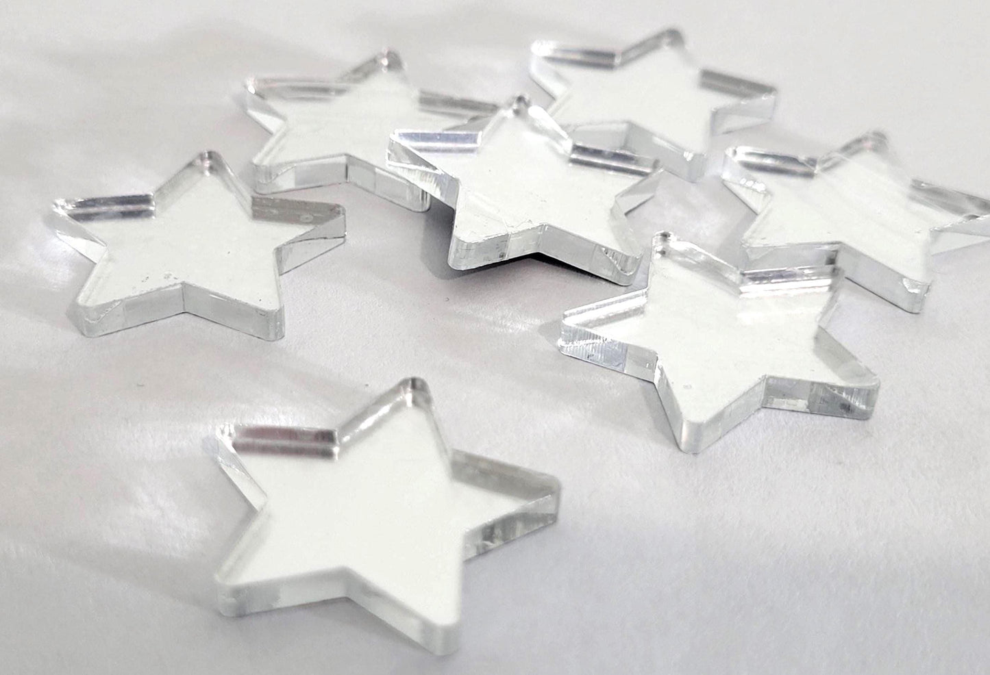 Acrylic Blank Stars 25mm