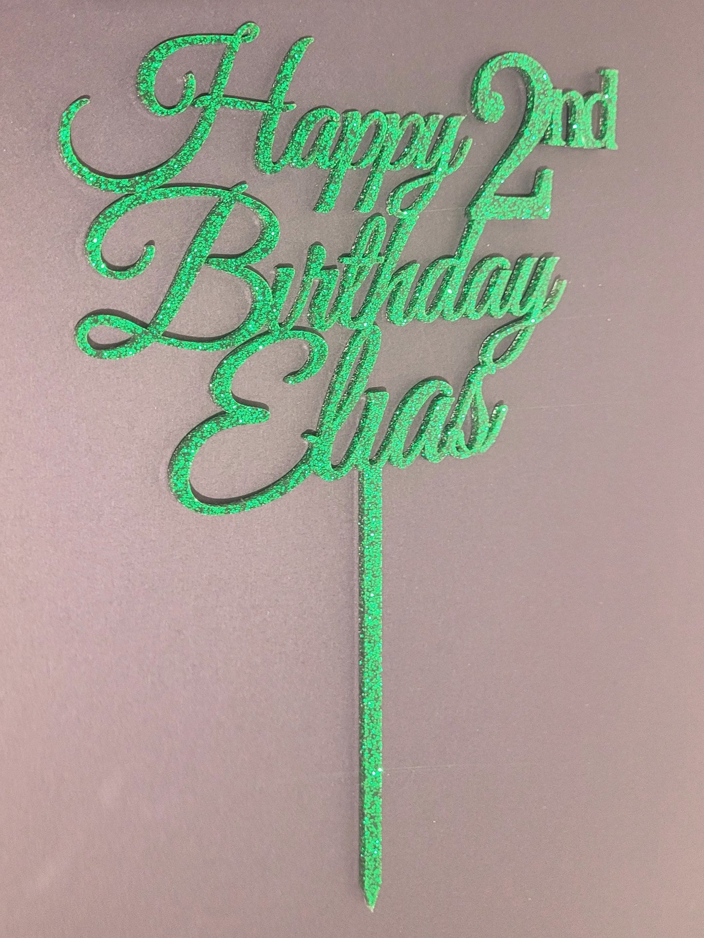 Acrylic Cake Toppers