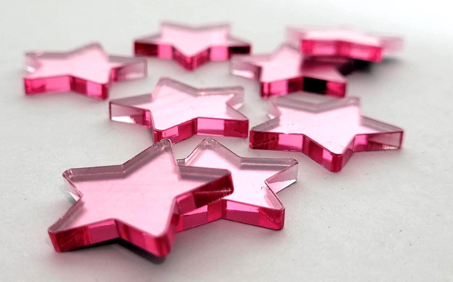 Acrylic Blank Stars 25mm