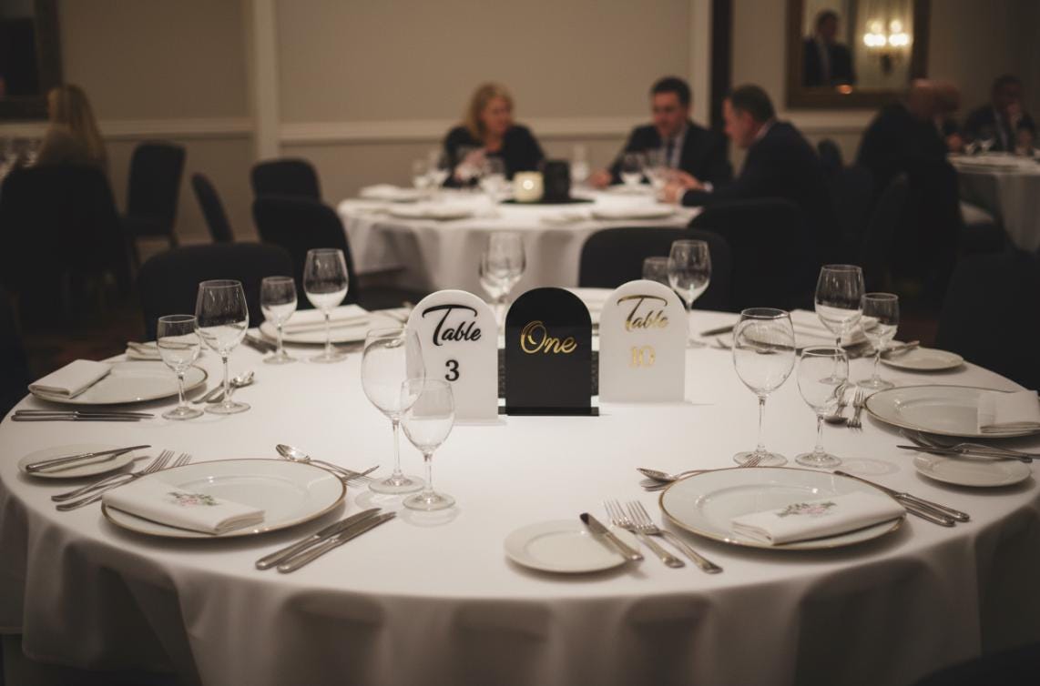 Table Numbers