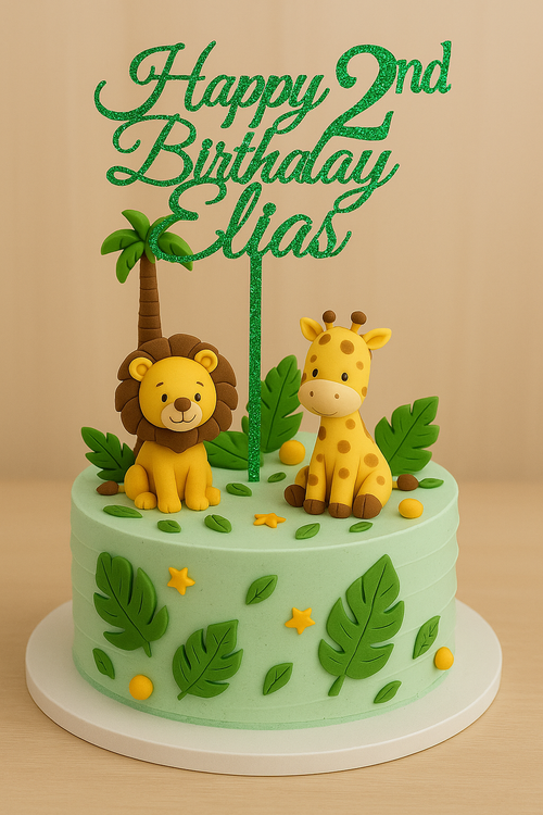 Acrylic Cake Toppers